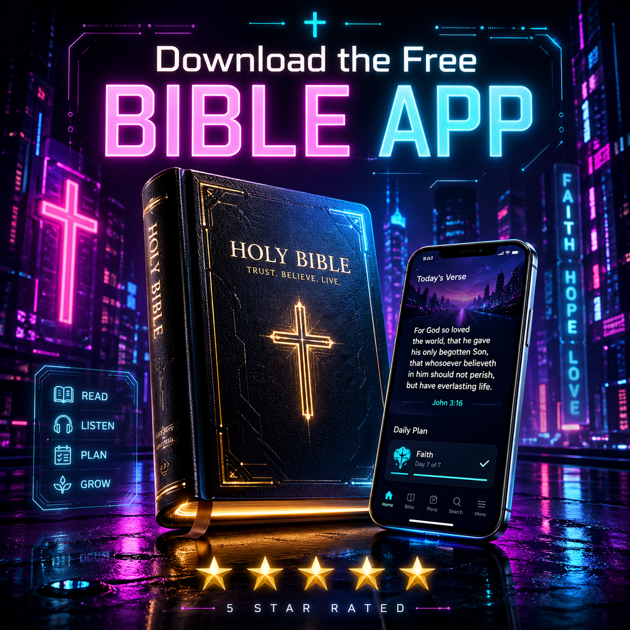 Prayer and Faith Facebook ad