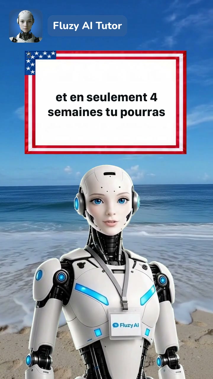 Fluzy: English Conversation AI Facebook ad from Aug 13, 2026