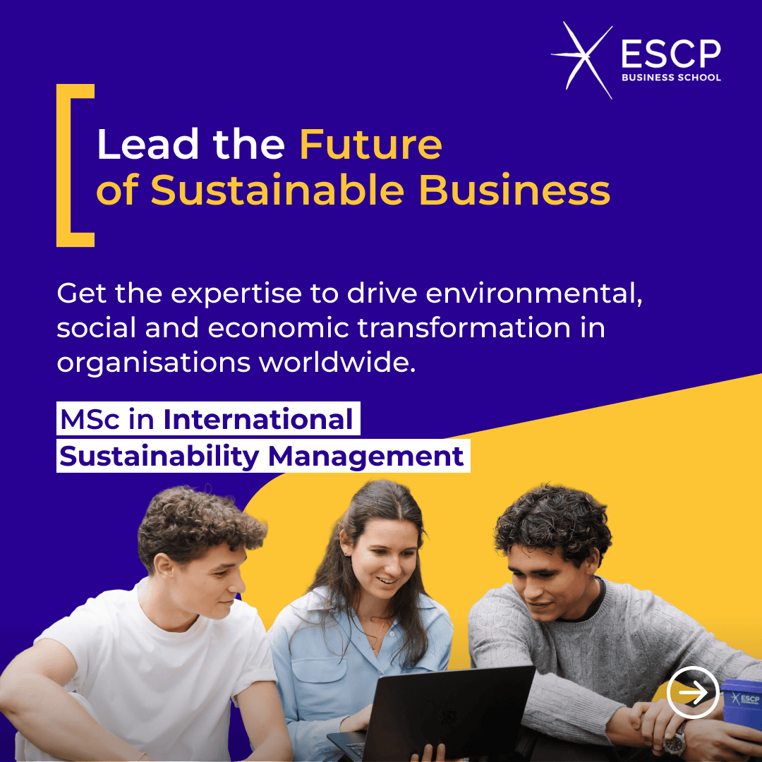 ESCP Berlin Campus Facebook ad