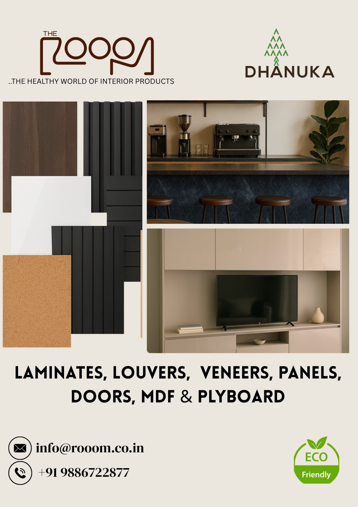 The Rooom Facebook ad: Chat with us