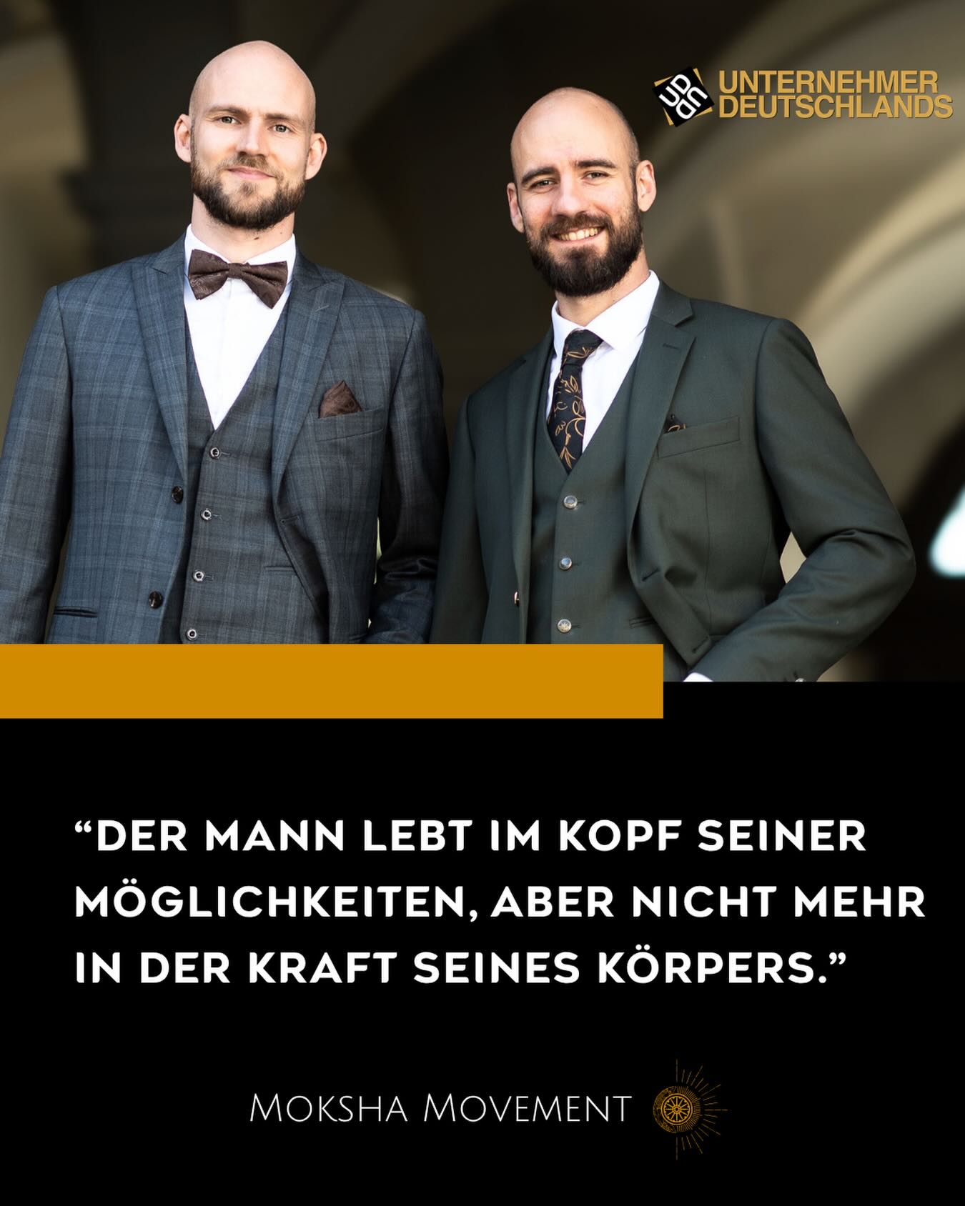 Moksha Movement - Männerakademie Facebook ad