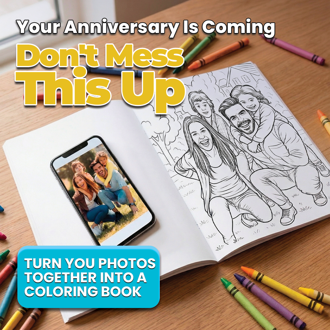 My Colorful World - Customized Coloring Books From Photos Facebook ad