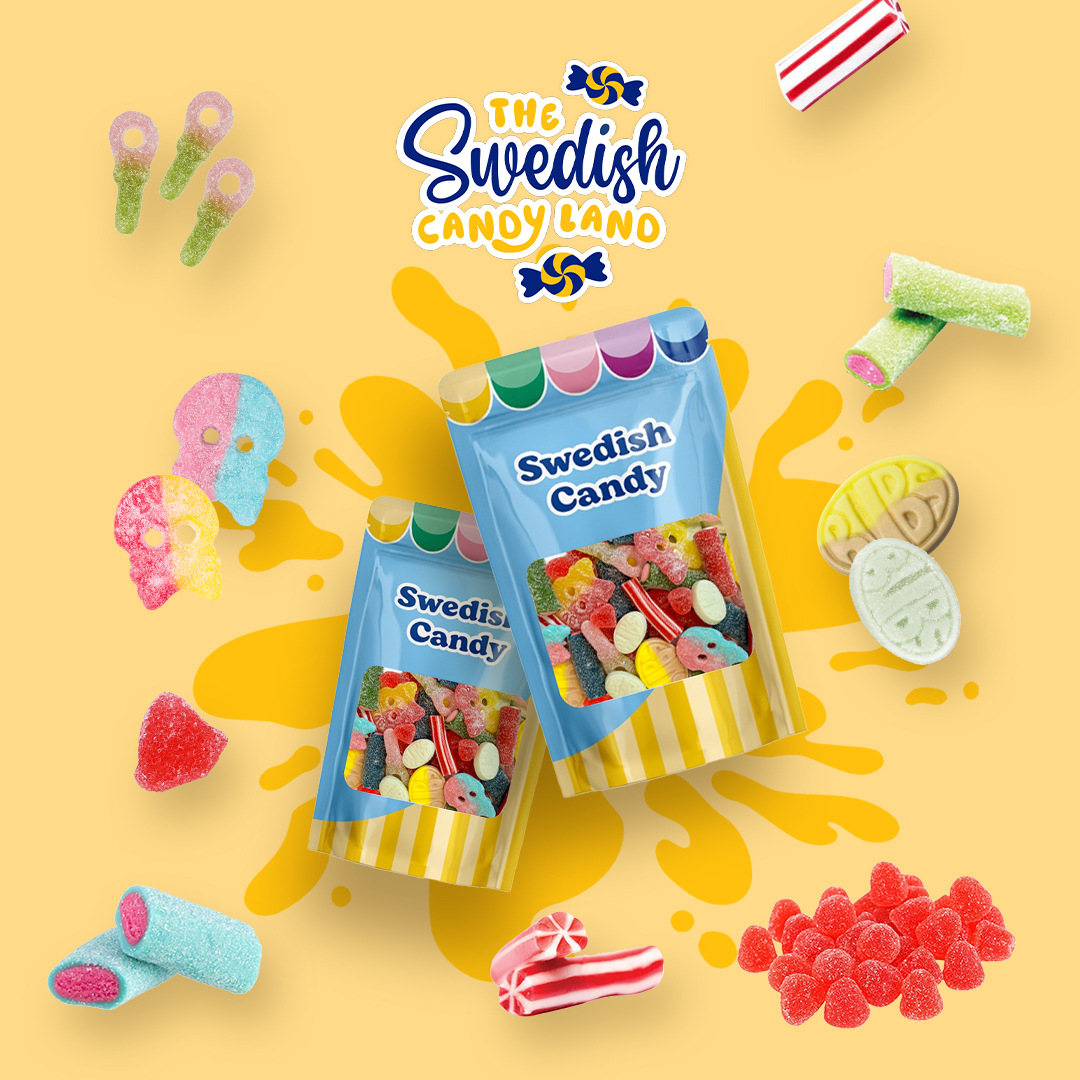 Swedish Candy Land Facebook ad