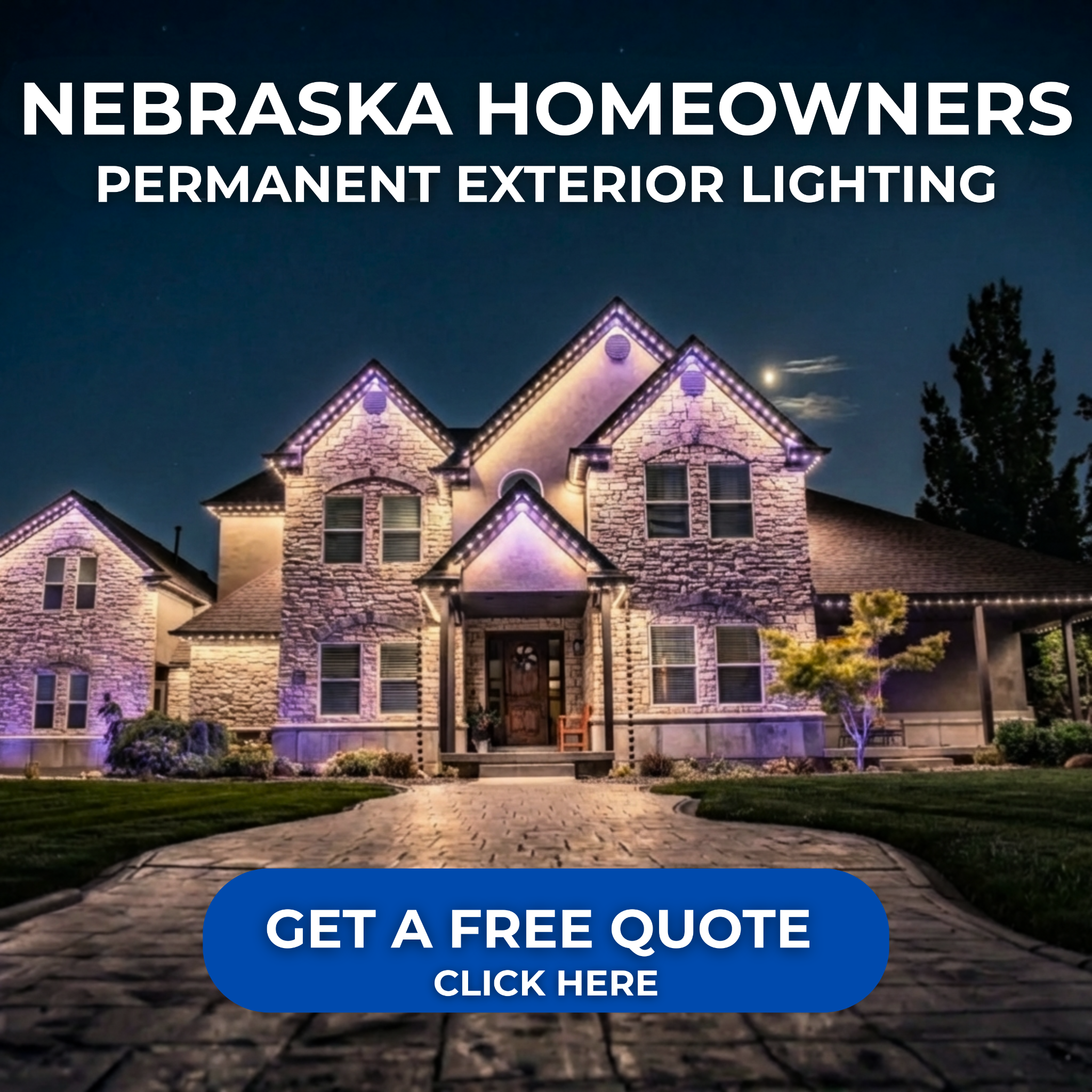 Hound Lighting Facebook ad: Your Home, Perfectly Lit