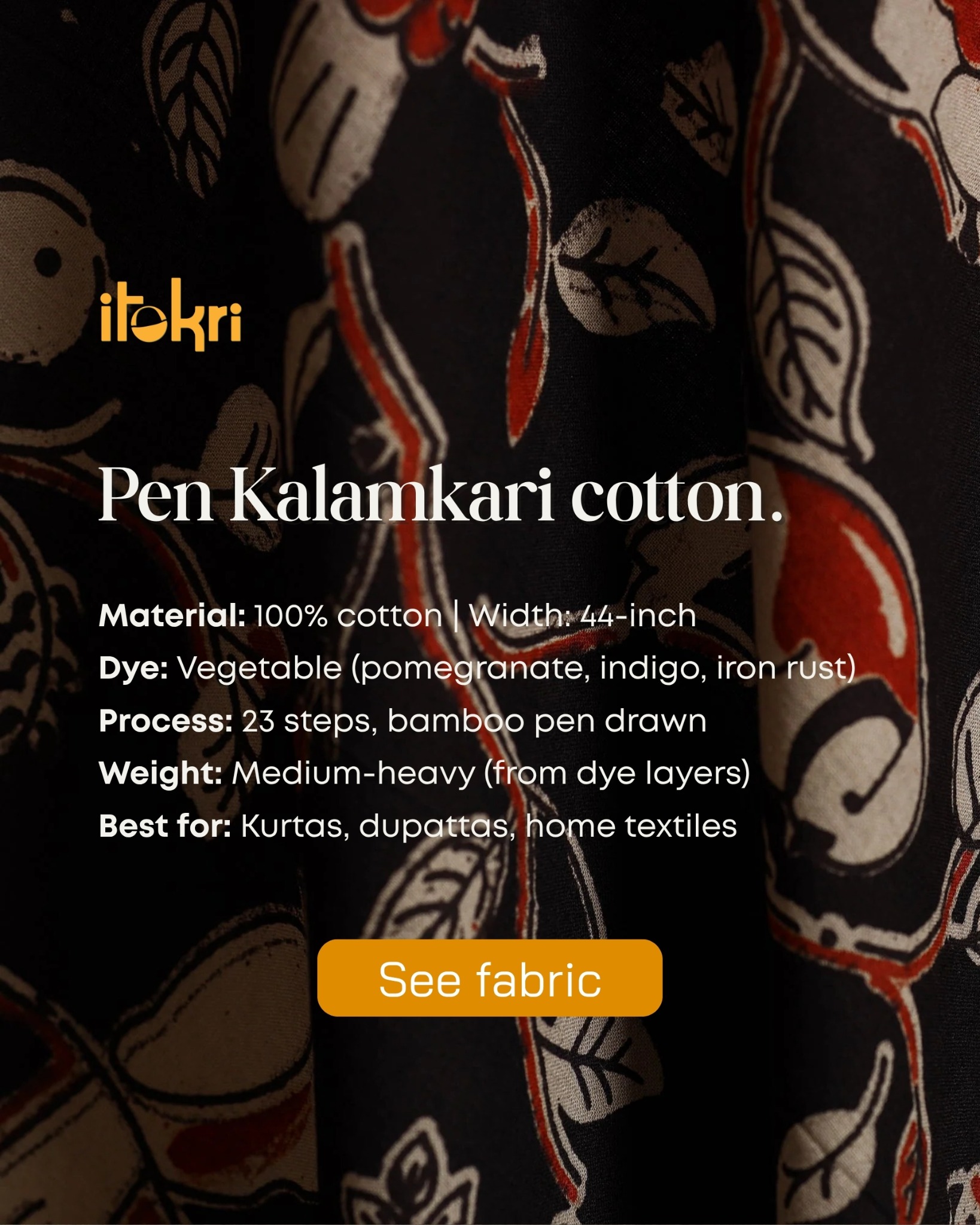 ITokri Fabrics Facebook ad