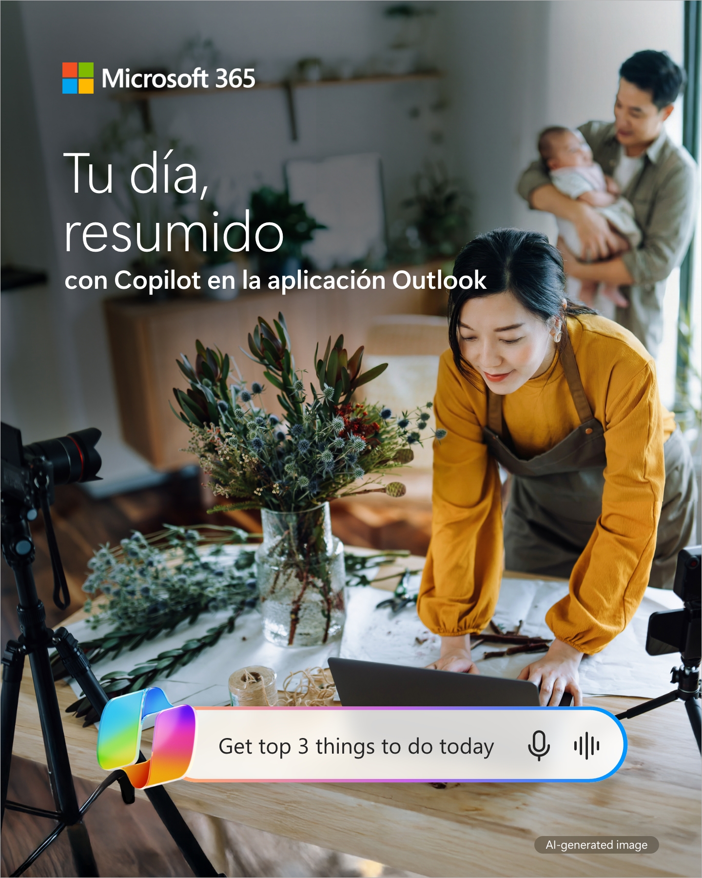 Microsoft 365 Facebook ad from Apr 24, 2026