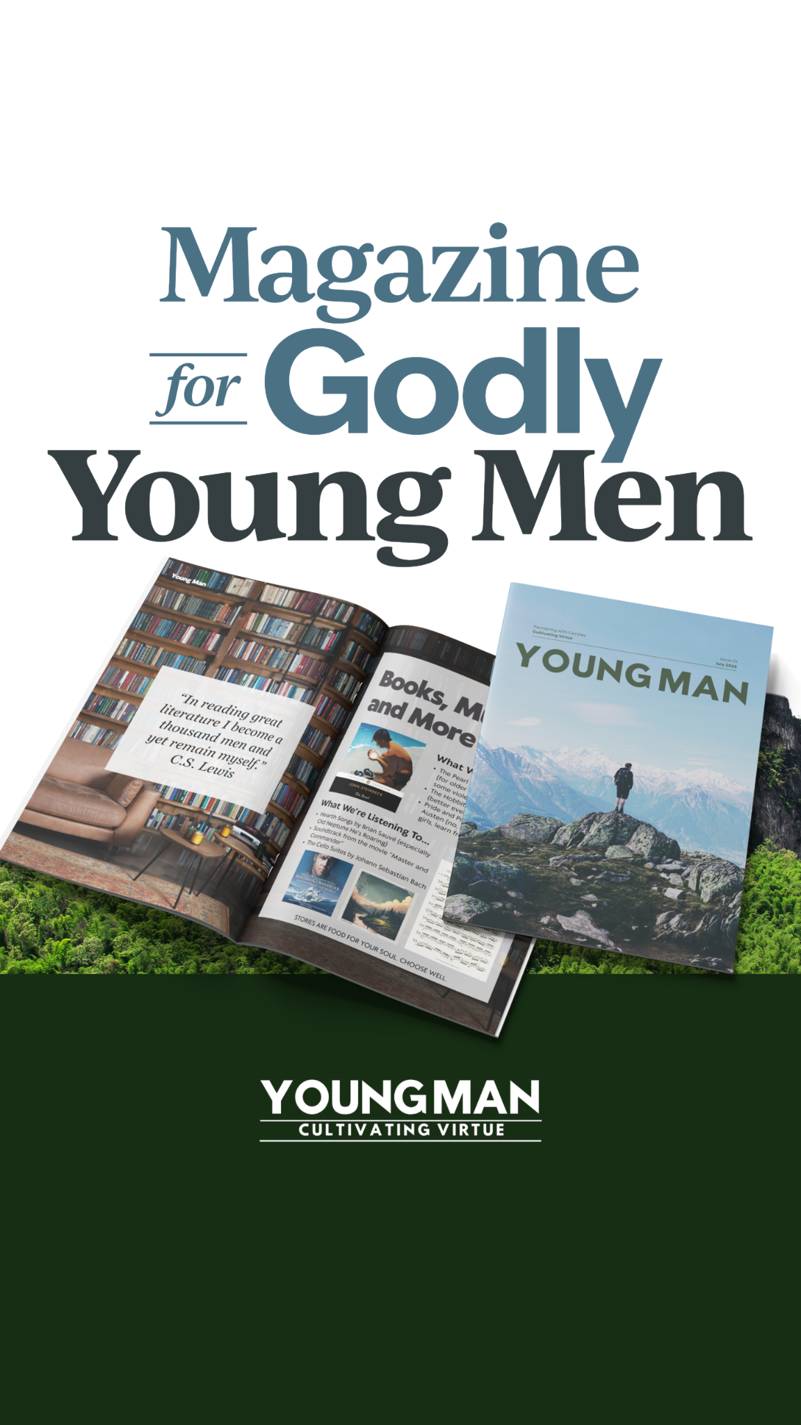Young Man Magazine Facebook ad from Jul 20, 2026