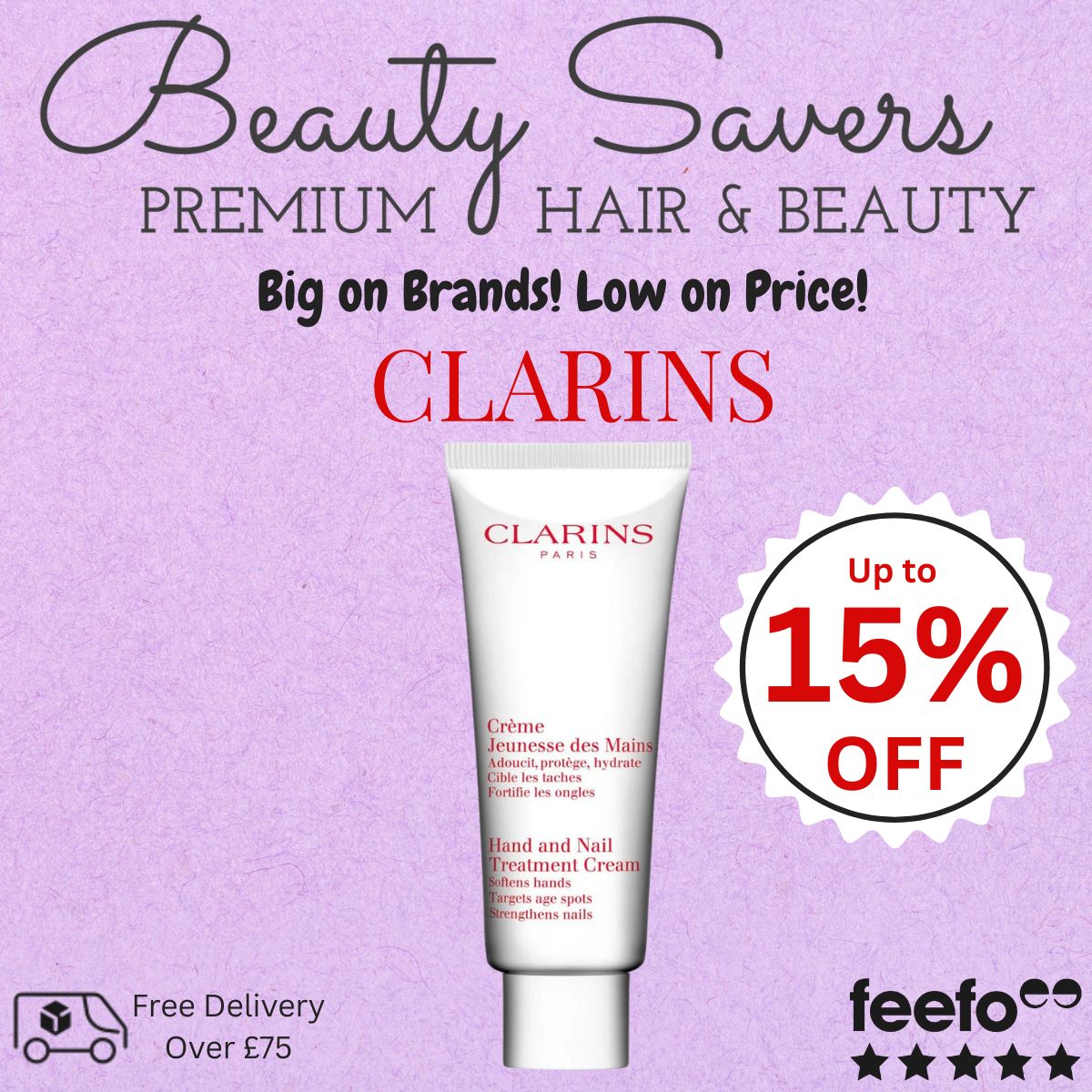 Beauty Savers Facebook ad