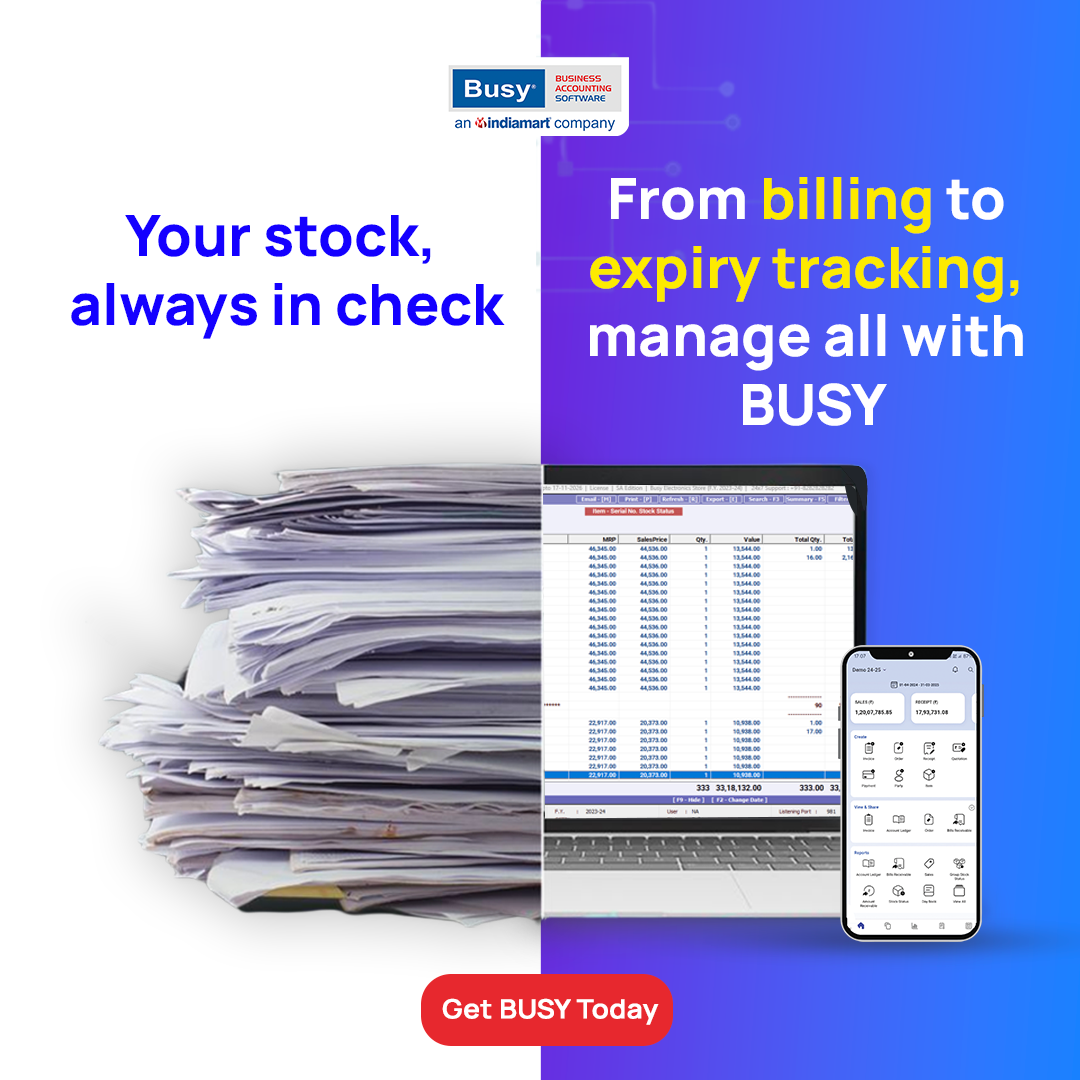 Busy Accounting Software Facebook ad