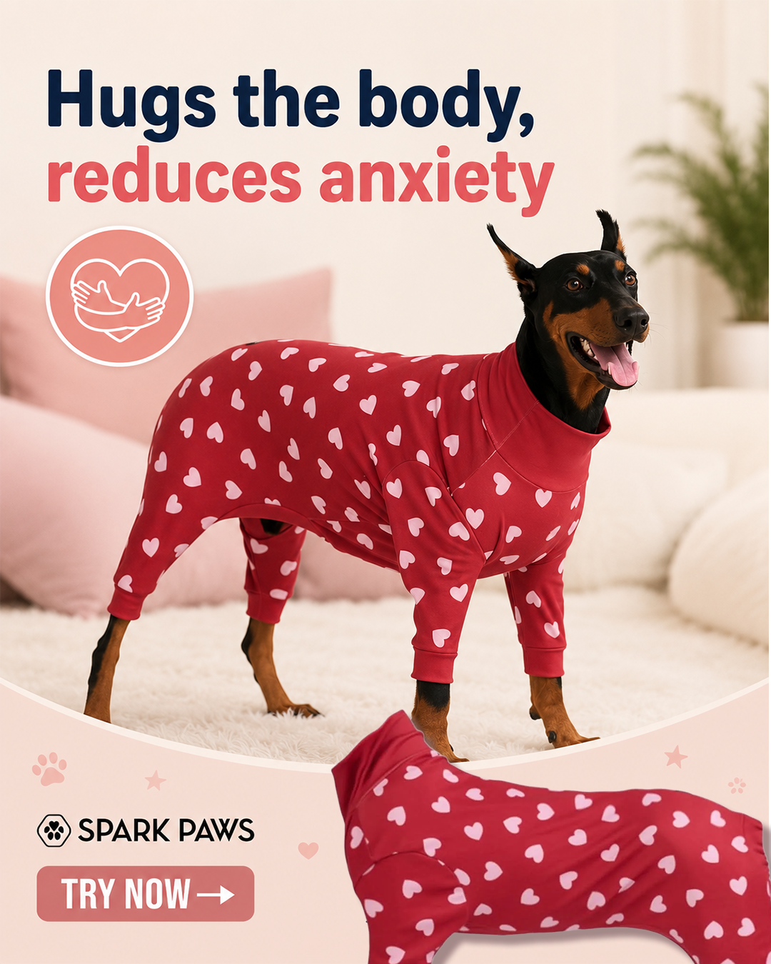 Spark Paws Facebook ad