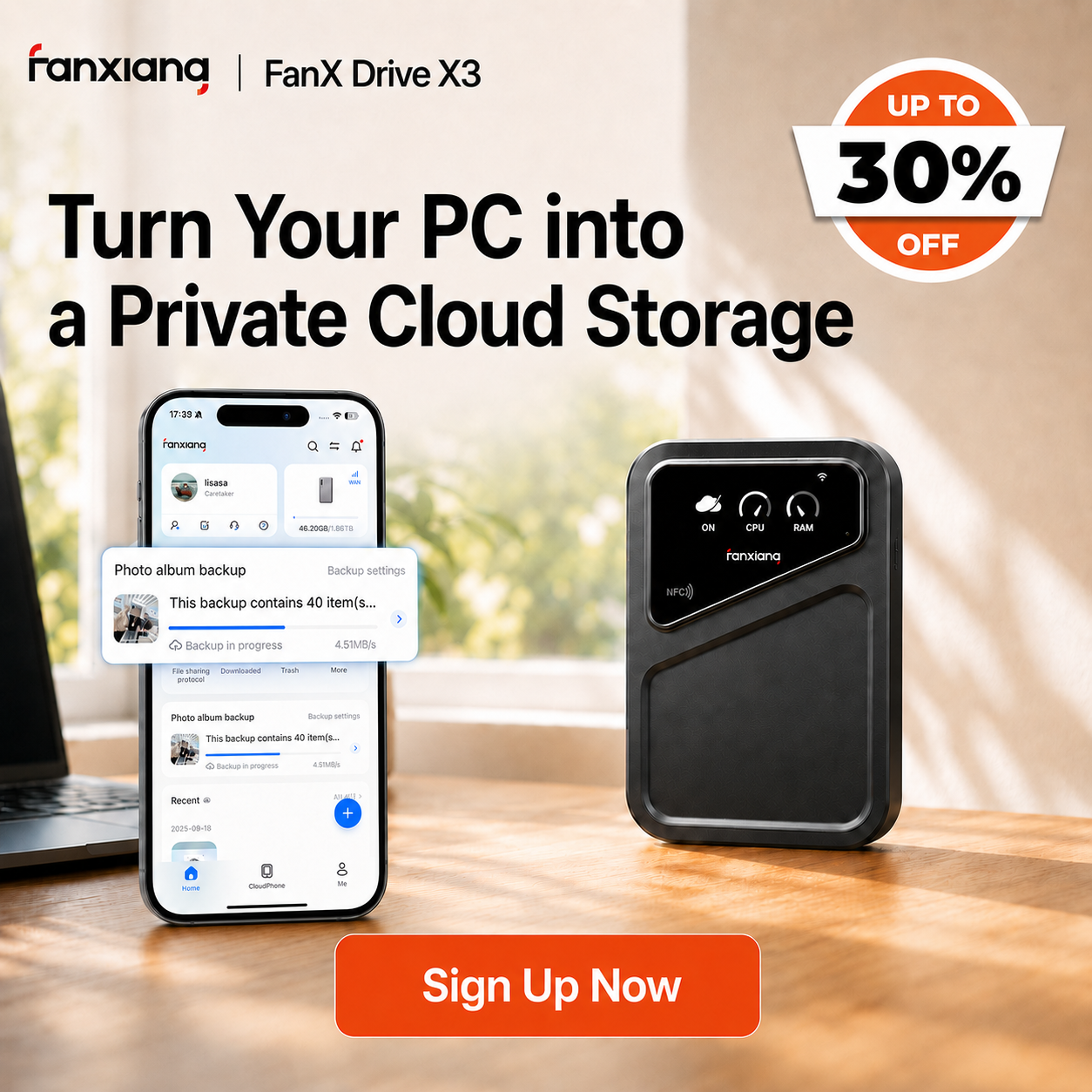 Fanxcloudglobal Facebook ad