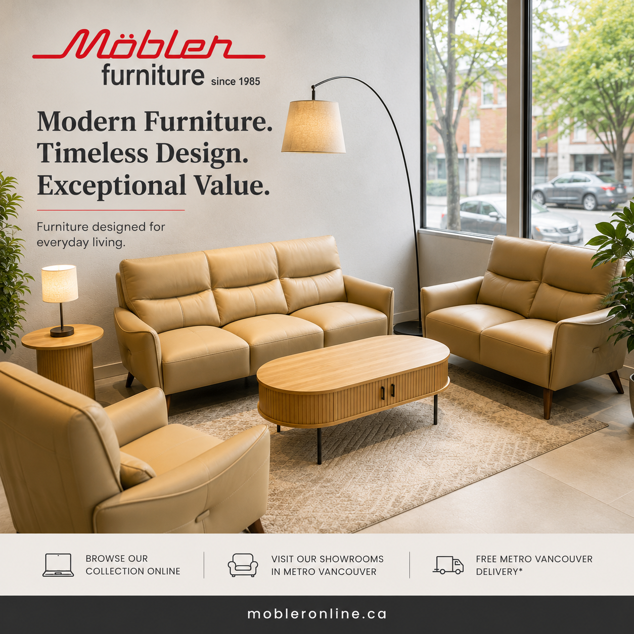 Mobler Online.ca Facebook ad: Mobler Online | Best Deal For Modern Furniture Online |…