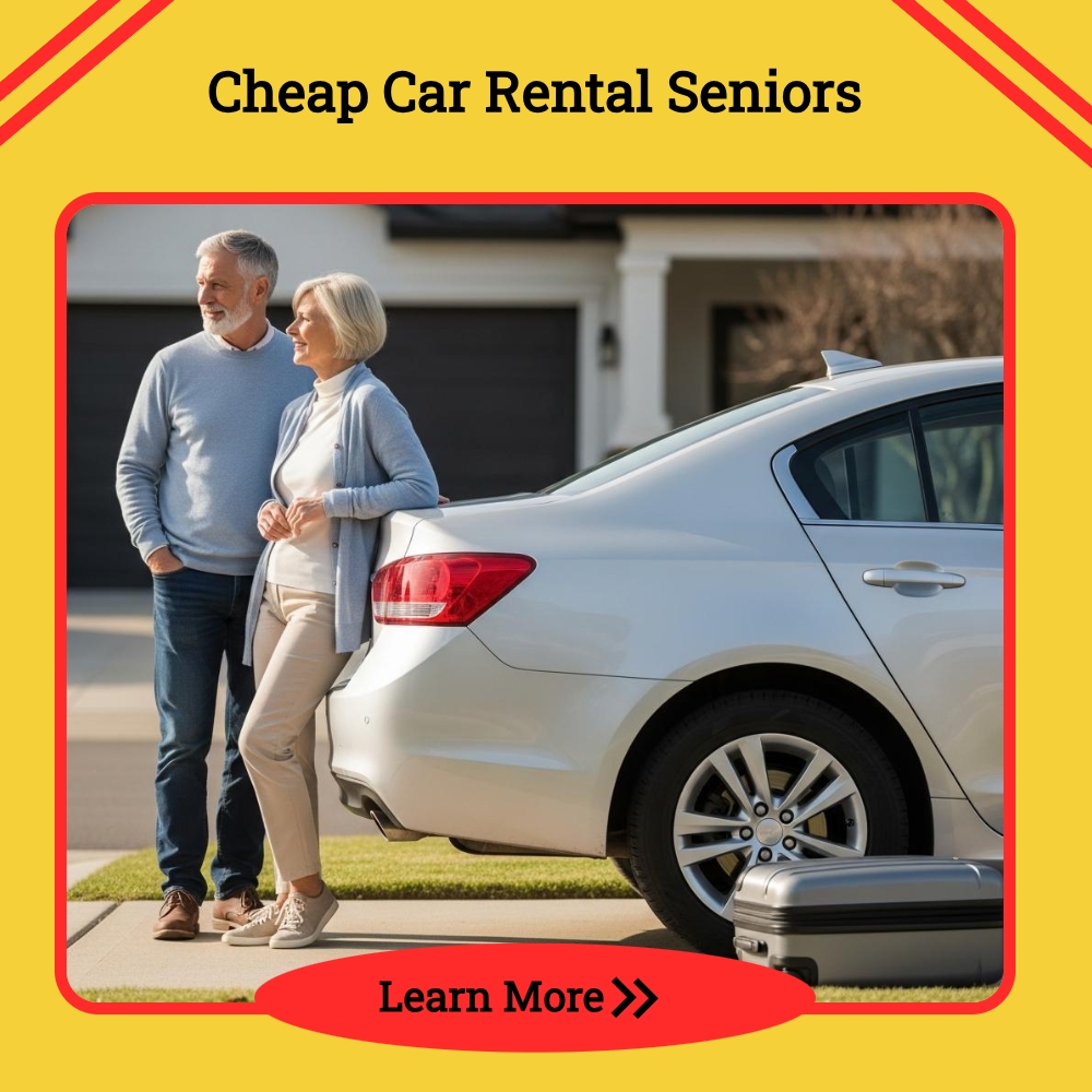 Buyers Quest - Travel Facebook ad: Cheap Car Rental Seniors!