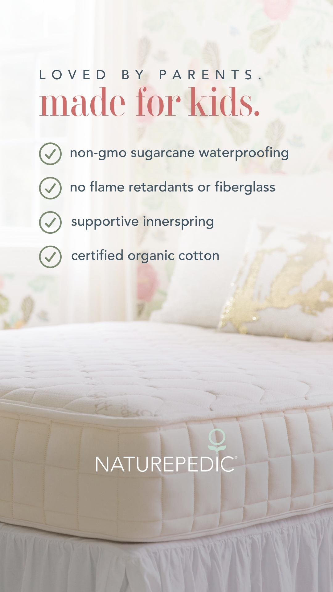 Naturepedic Facebook ad