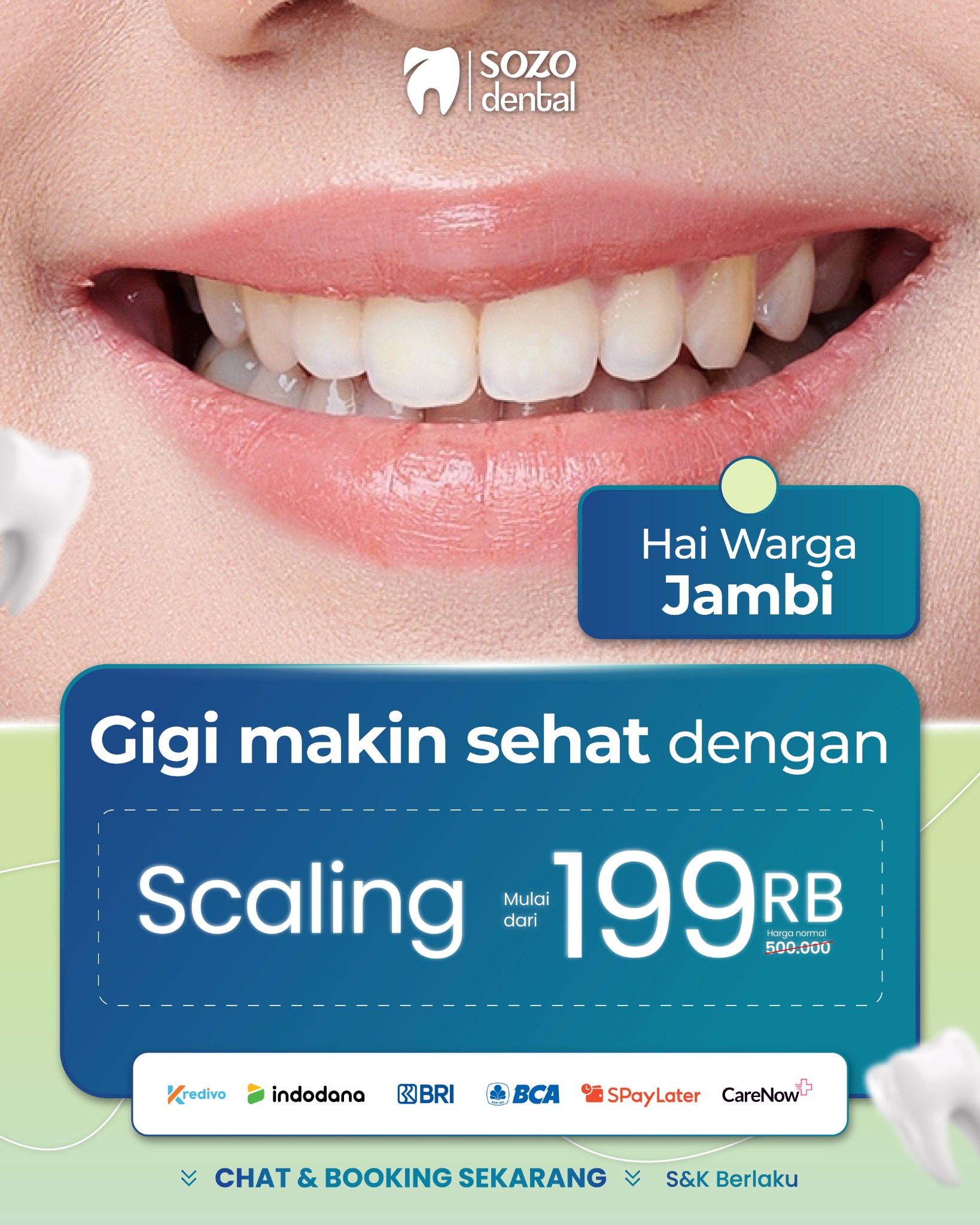 Sozo Dental Clinic Facebook ad