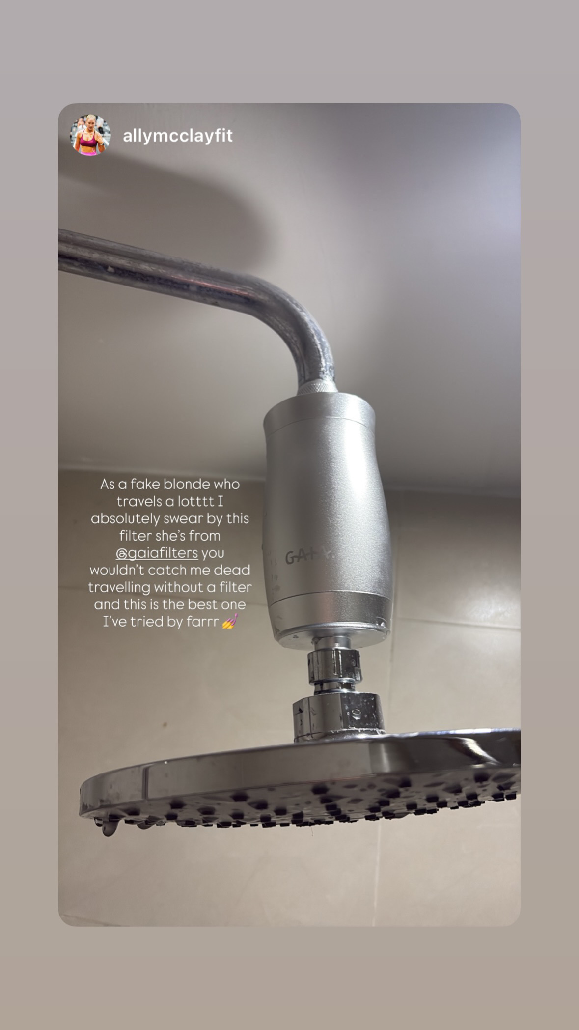Gaia Filters Ltd Facebook ad