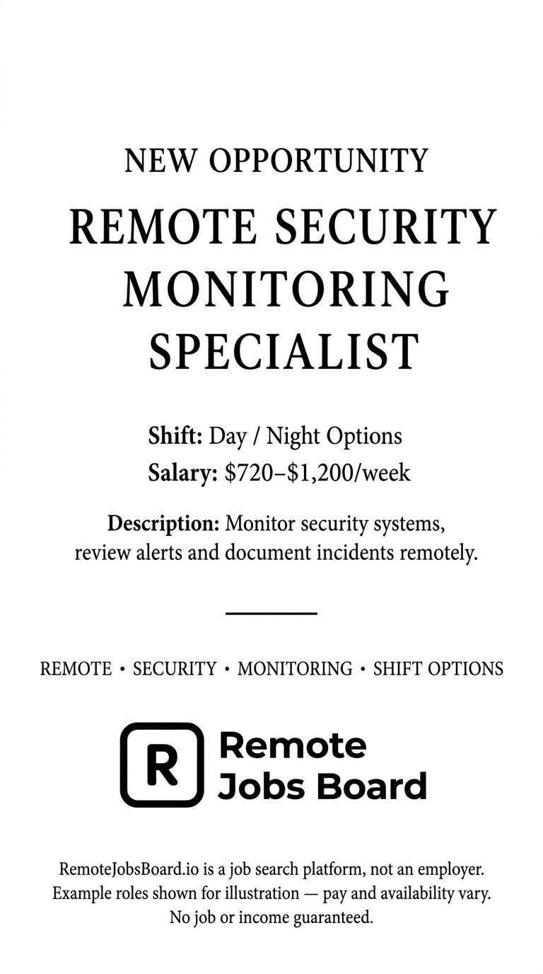 Remote Jobs Board - Work From Anywhere Facebook ad