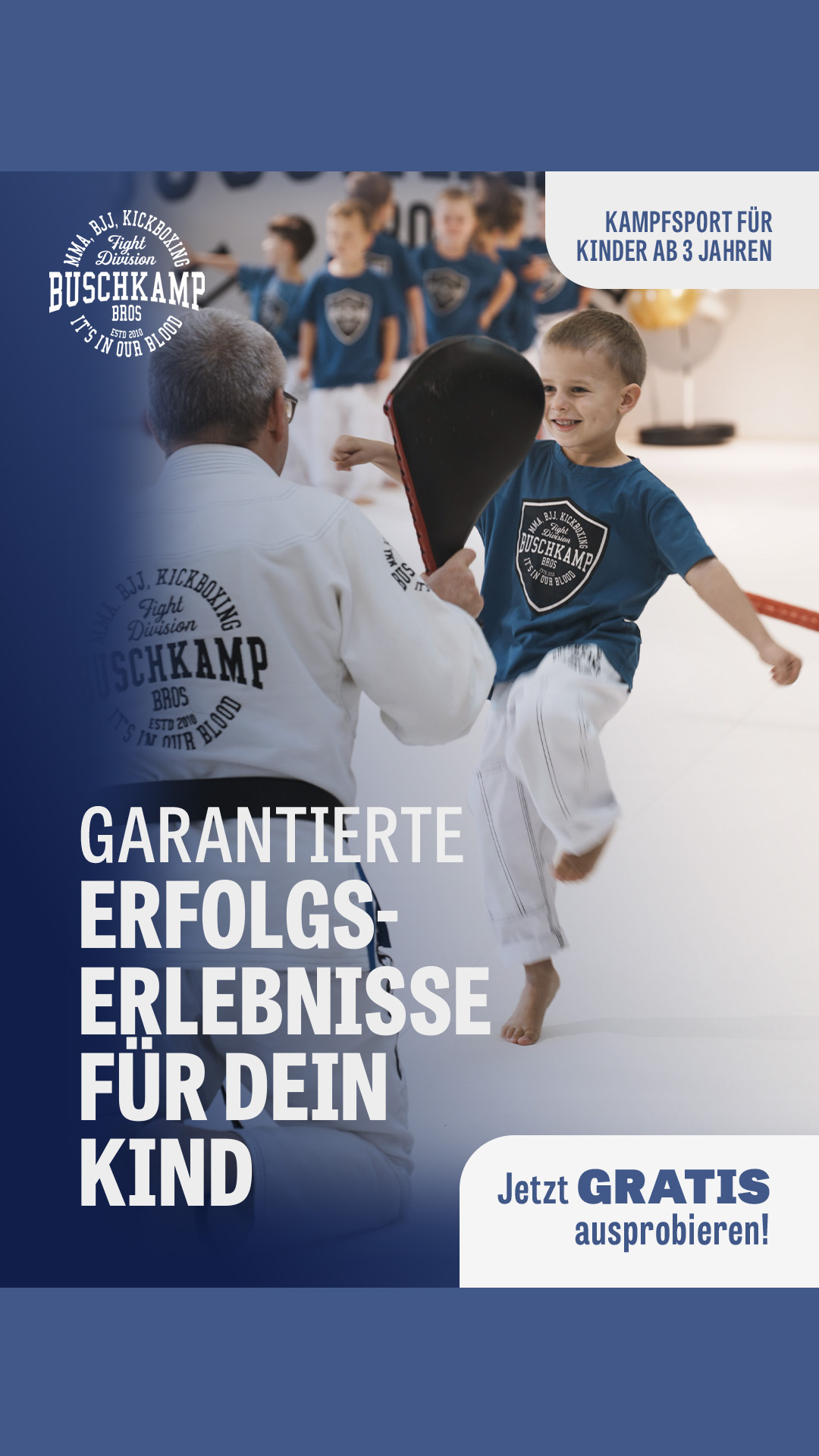 Buschkampbros Kampfsportschule Facebook ad