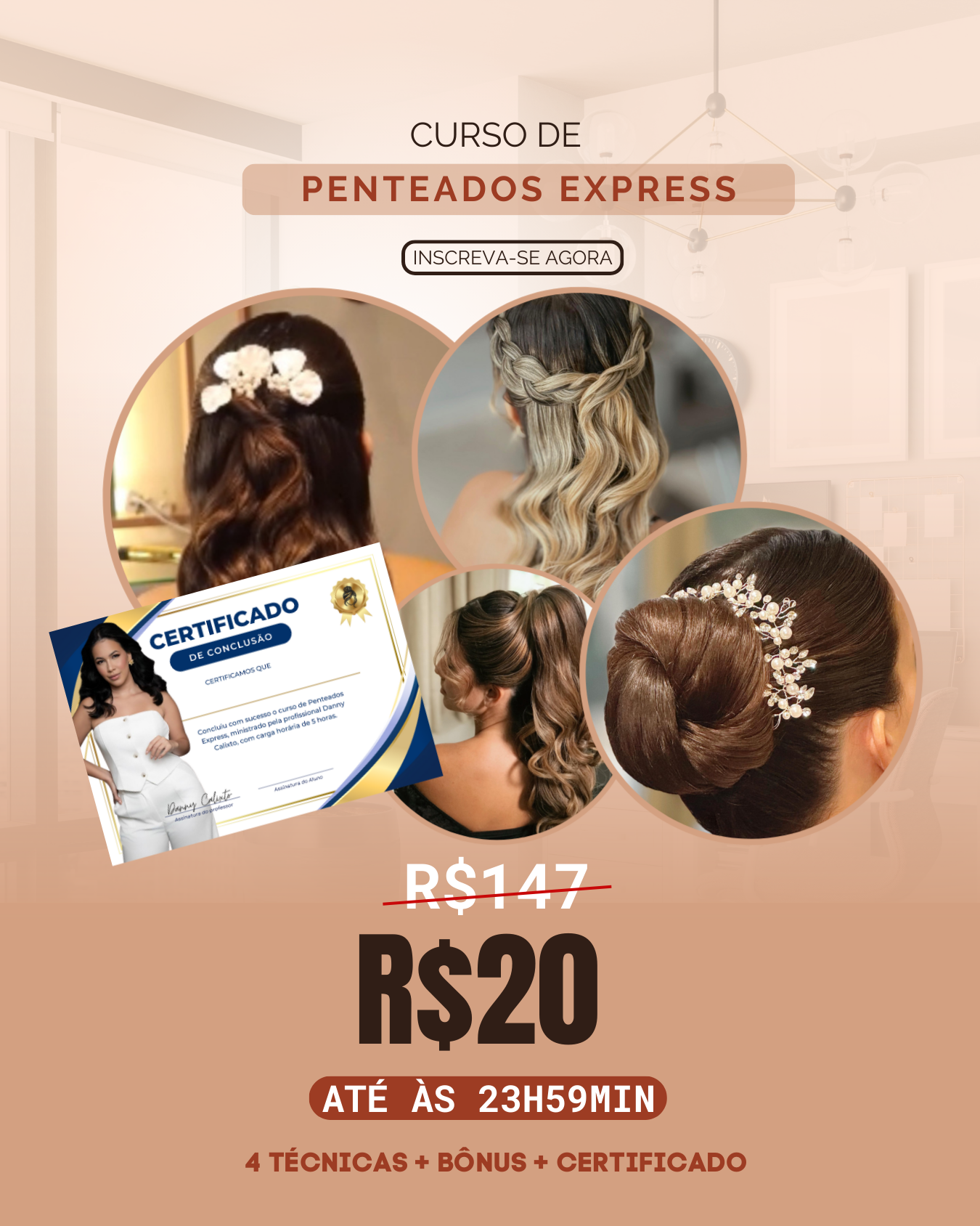 Makeup_Calixto Facebook ad: Últimas Vagas!