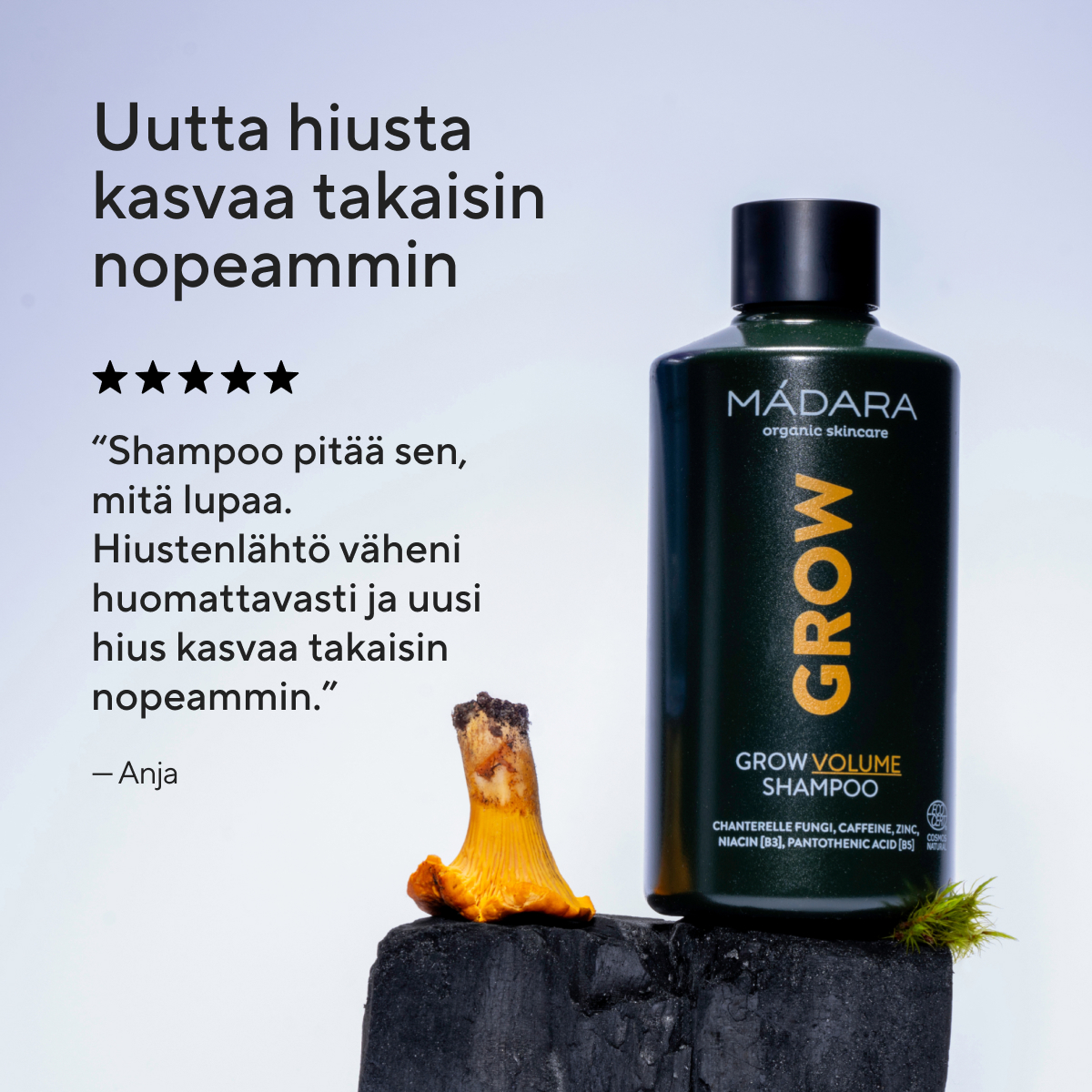 Mádara Organic Skincare Facebook ad
