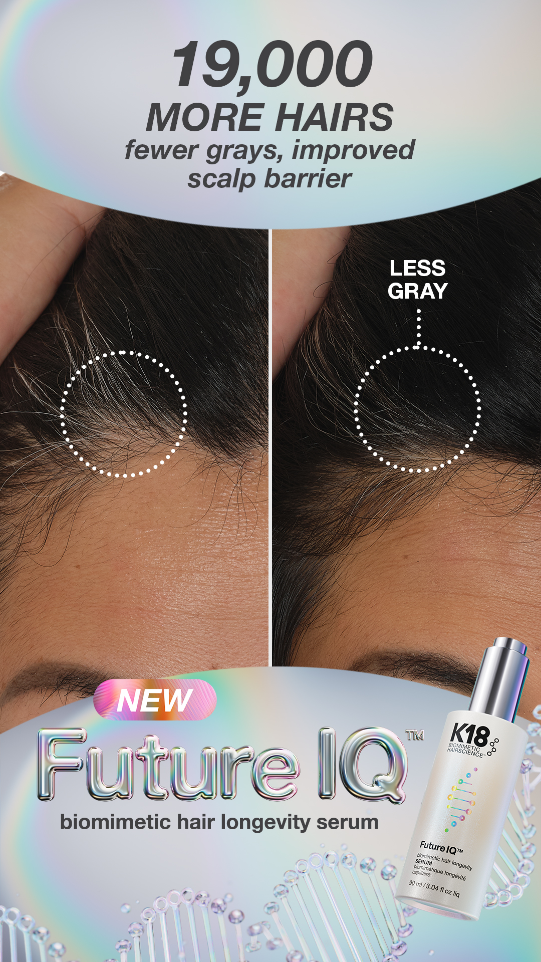 K18 Hair Facebook ad