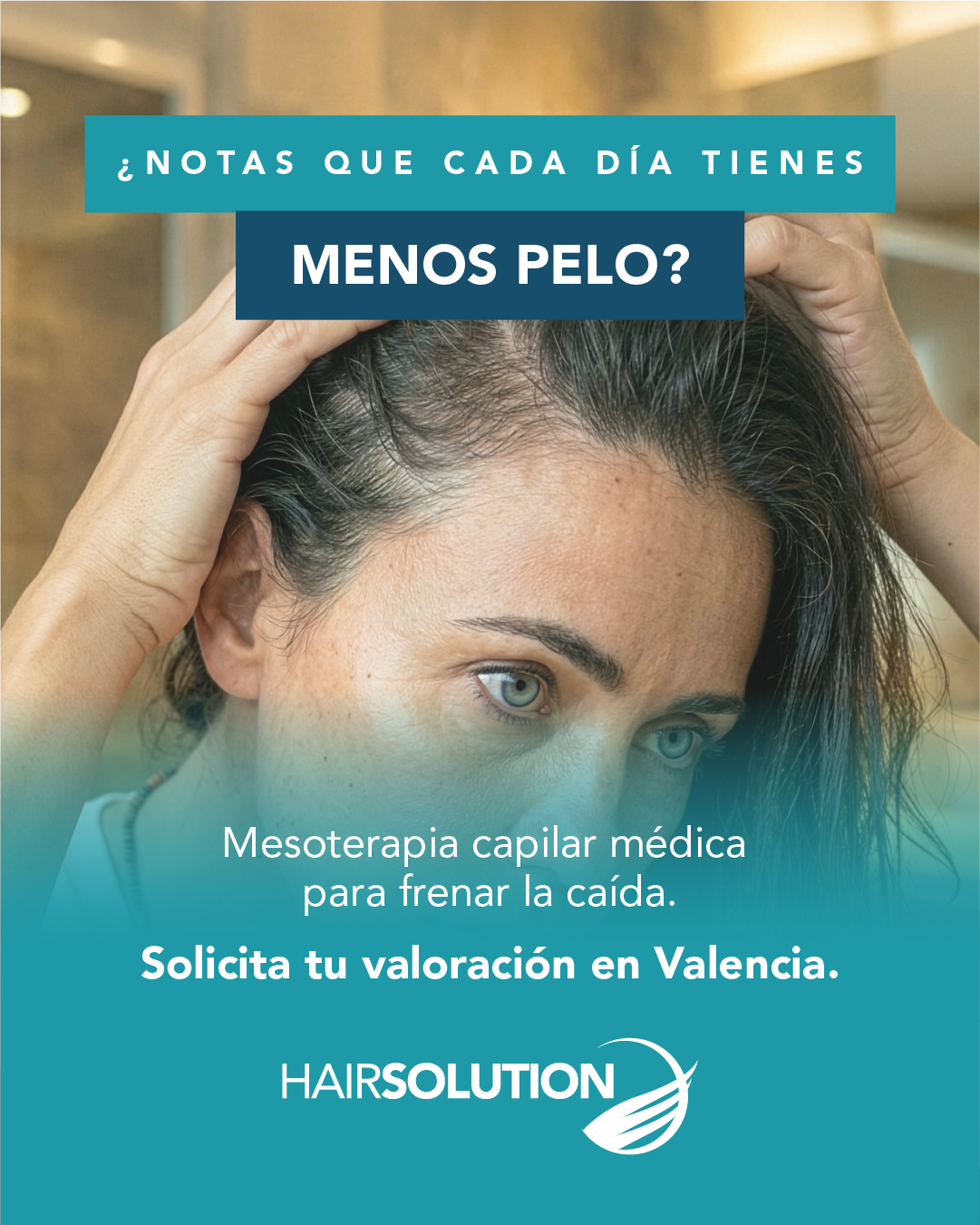 Hair Solution Facebook ad