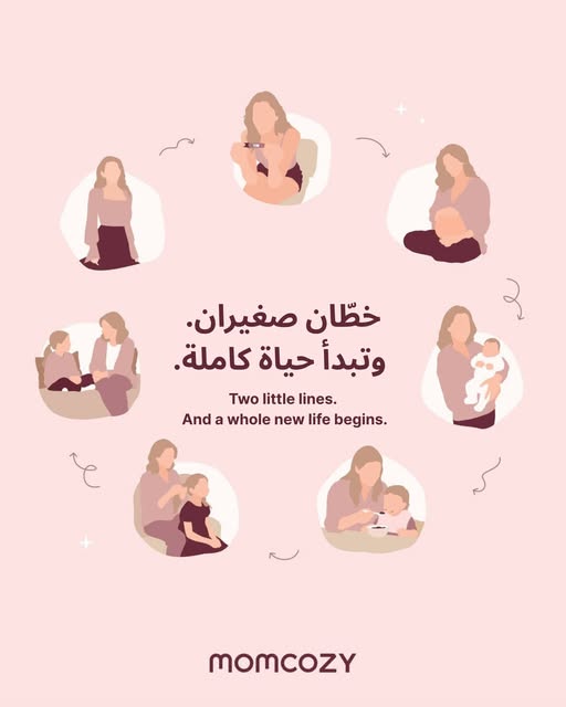 Momcozyar Facebook ad: خطّان صغيران…