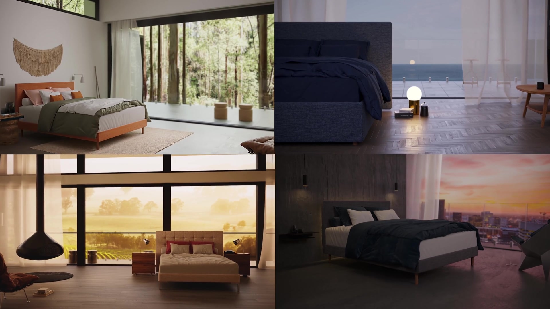 Sleeping Duck Facebook ad: The InDestruct Bed Premium Aesthetic Styles