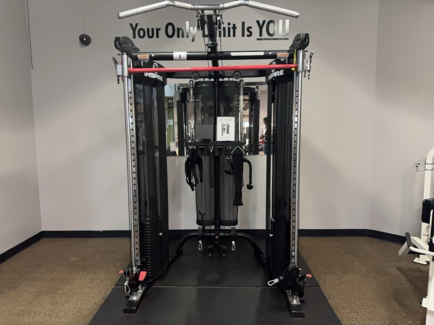 Allen B. Olson Auction Facebook ad: INSPIRE FITNESS FT2 FUNCTIONAL TRAINER