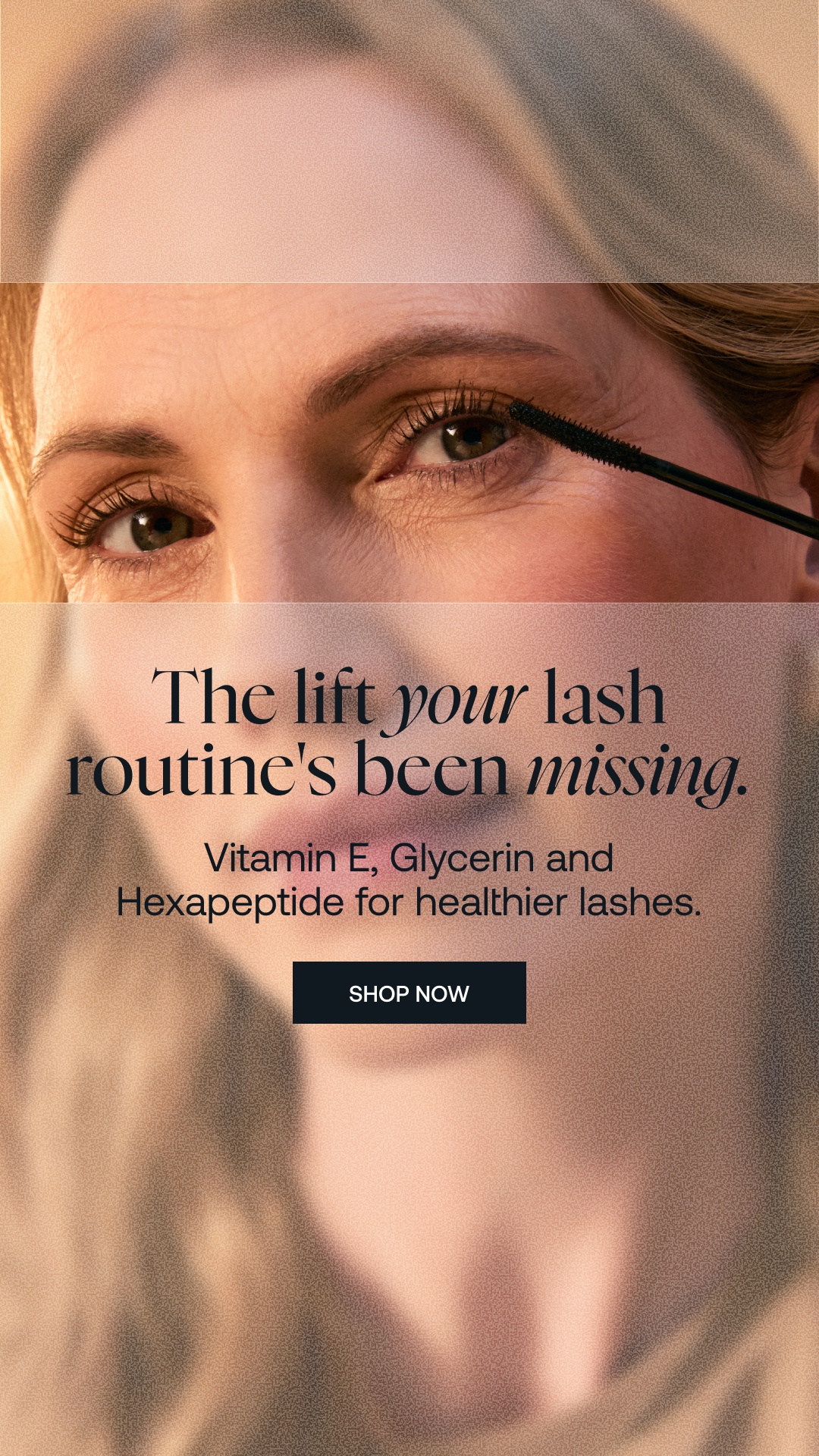 Uklash Facebook ad: NEW IN: Lash Lift Gel