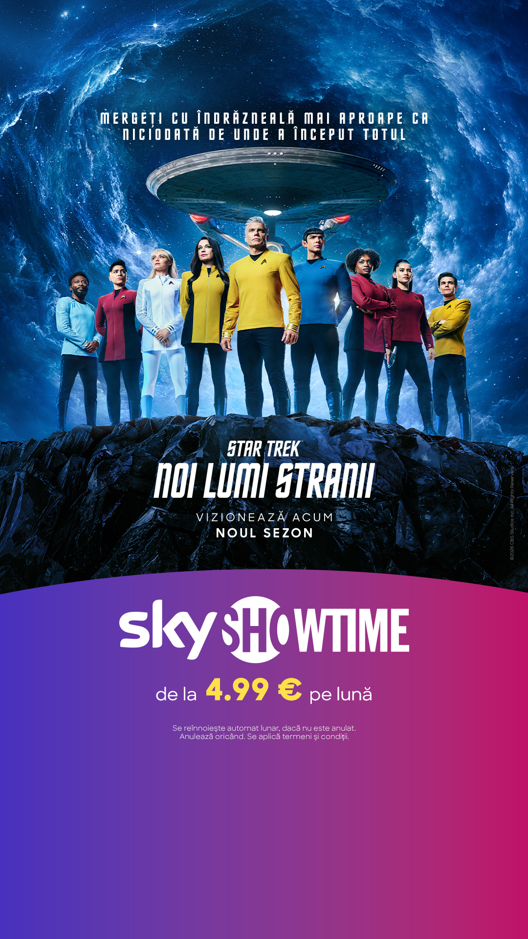 SkyShowtime Facebook ad from Jul 24, 2026