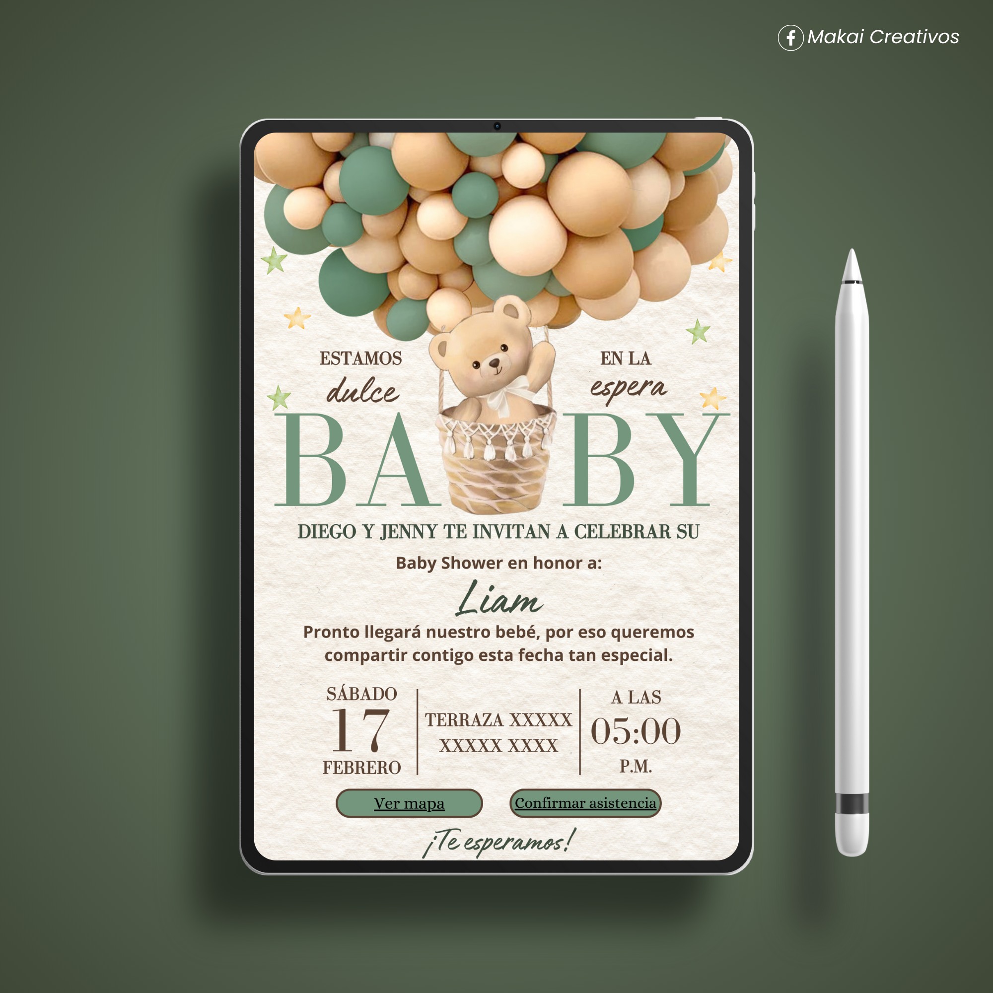 Makai Creativos Facebook ad: -INVITACIONES DIGITALES