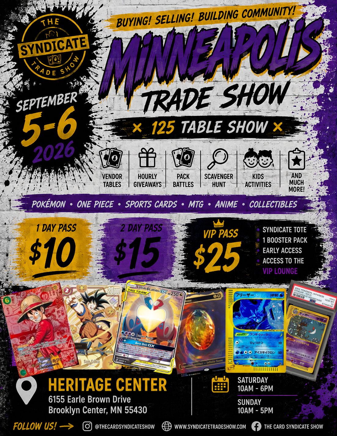 The Card Syndicate Trade Show Facebook ad