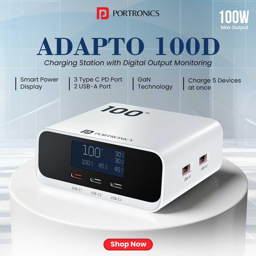 Portronics Facebook ad