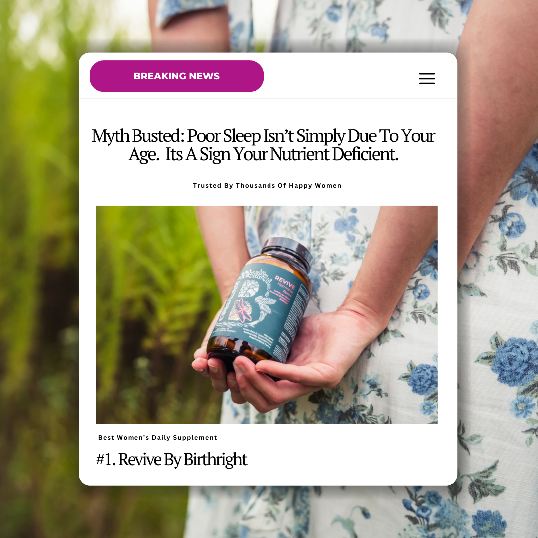 Birthright Supplements Facebook ad