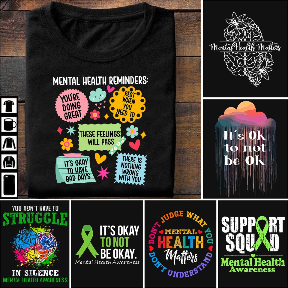 Mental Health Matters By VCGTee Facebook ad