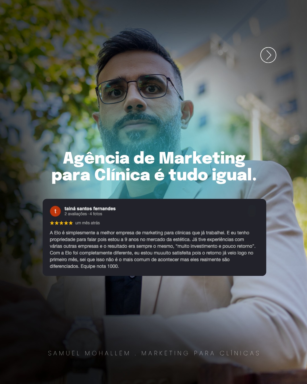 Samuel Mohallem Marketing Facebook ad