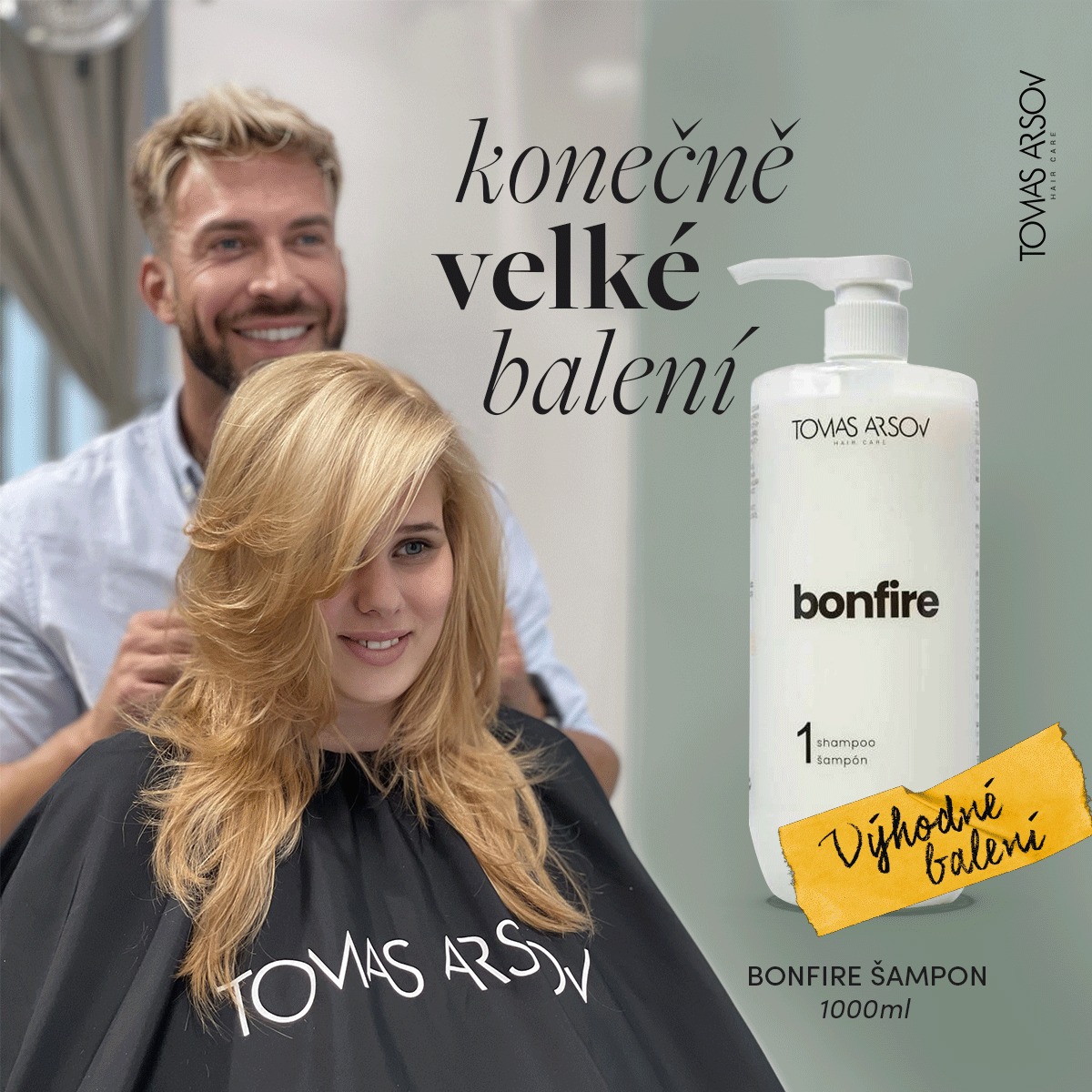TOMAS ARSOV - Vlasová kosmetika Facebook ad