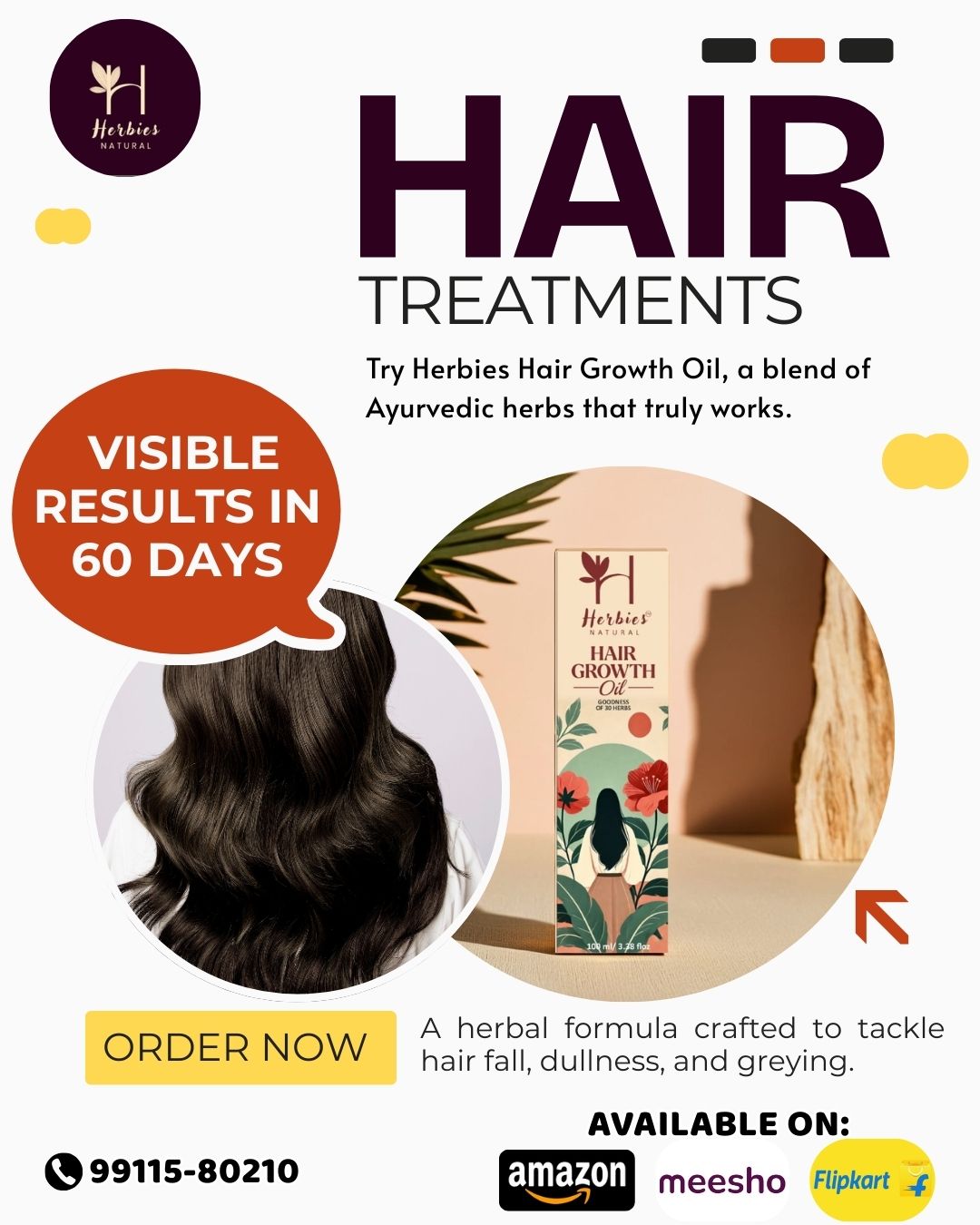 Herbies Natural Facebook ad: 100% Result Guaranteed in use of of One…