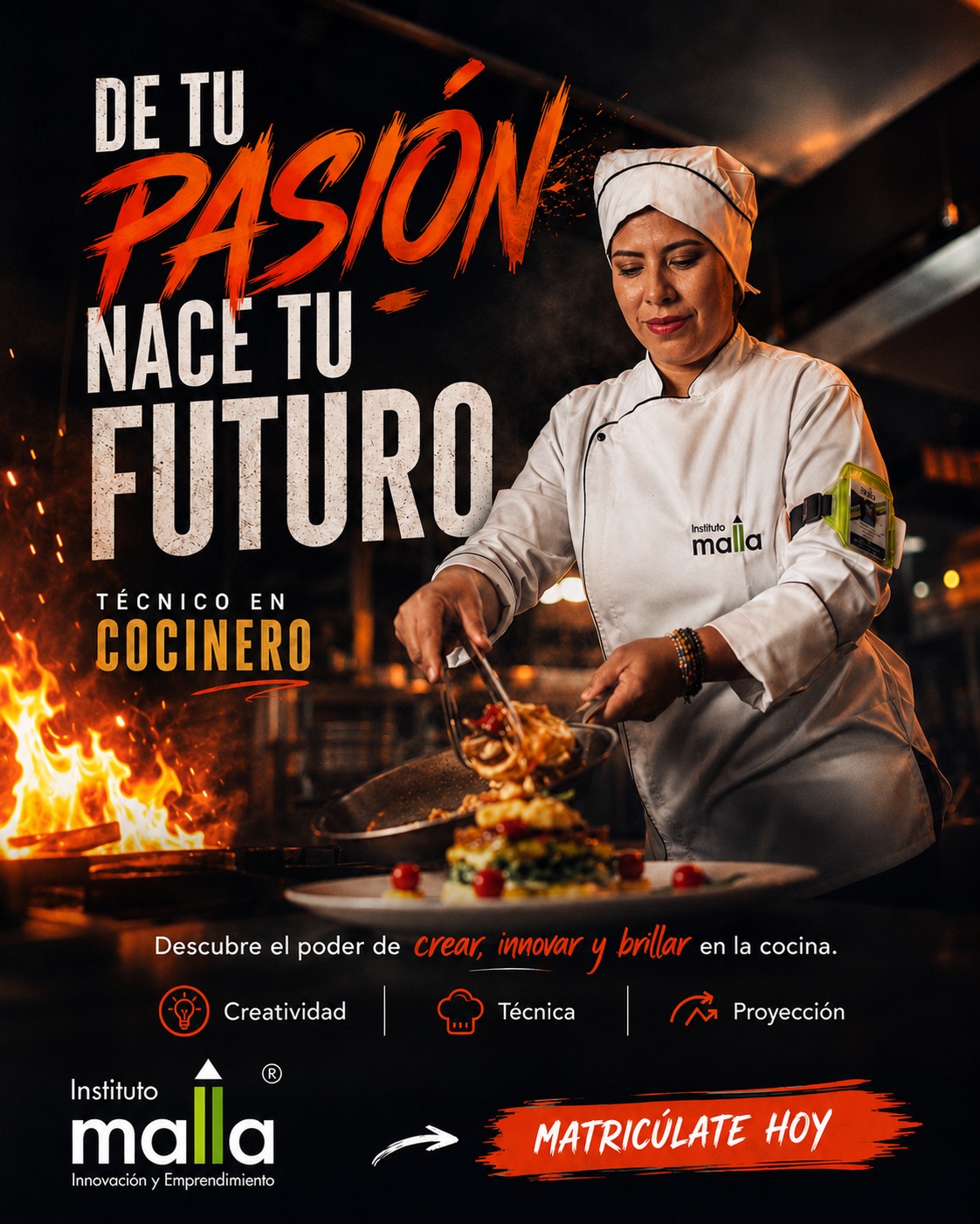 Instituto Malla Facebook ad: 10% dto. matrícula hasta el 1 agosto.