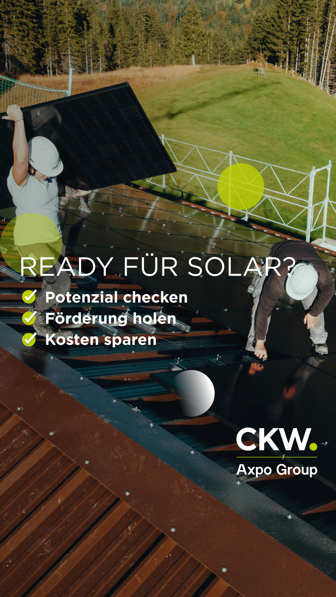 CKW - Ja zu morgen Facebook ad