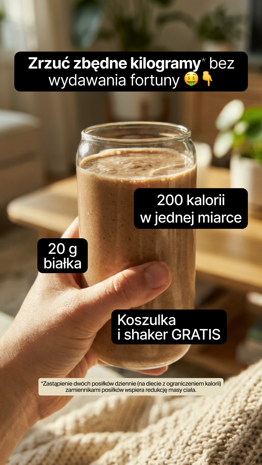 Huel Facebook ad