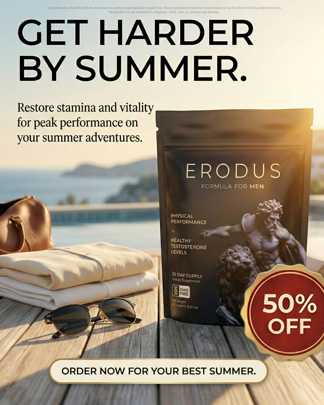 Erodus Formula For Men Facebook ad