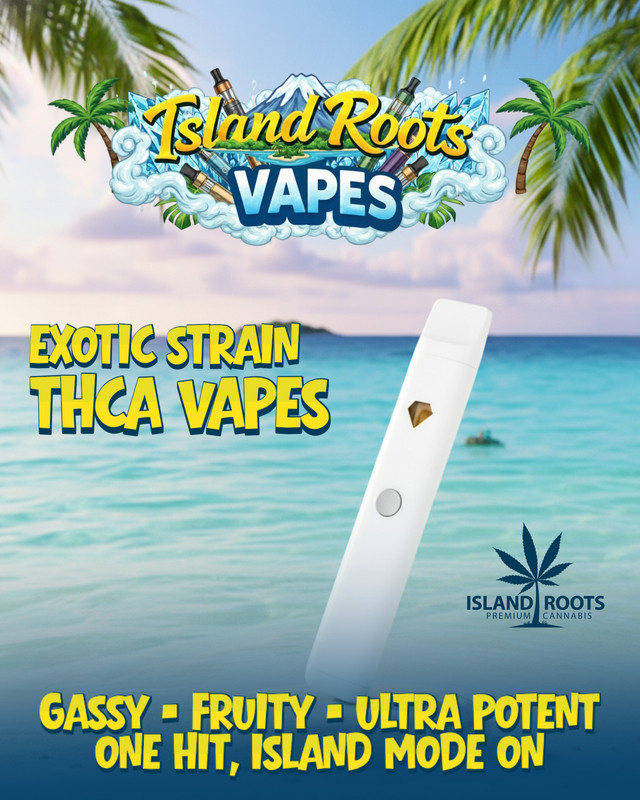 Island Shop Facebook ad from May 6, 2026