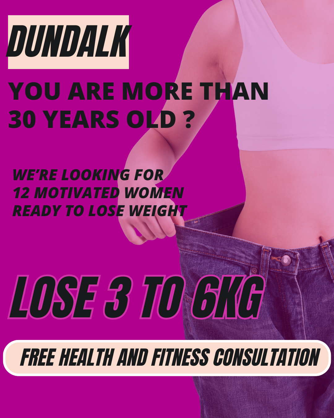 Curves Dundalk Facebook ad: Struggling with sleep?