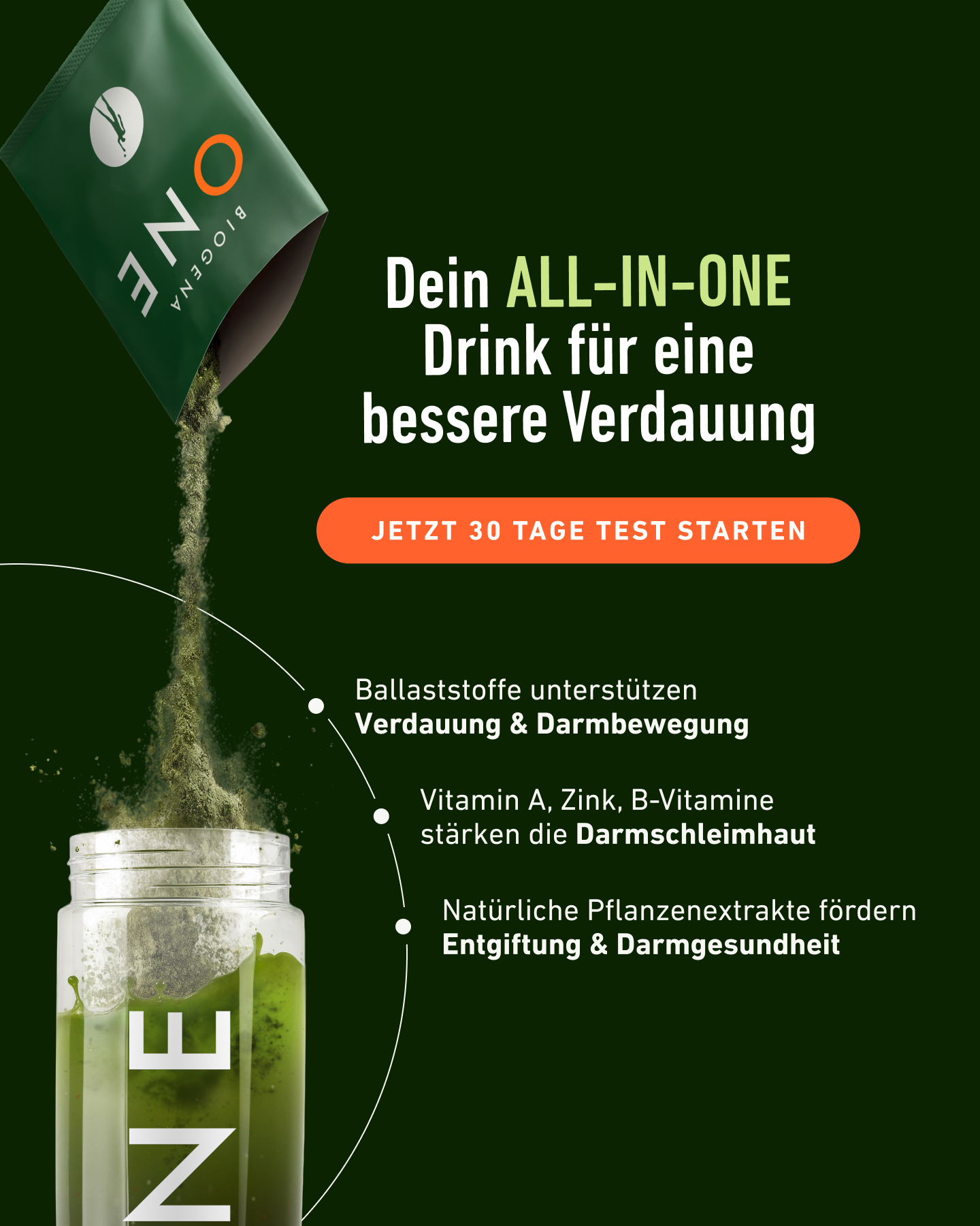 BIOGENA ONE Facebook ad