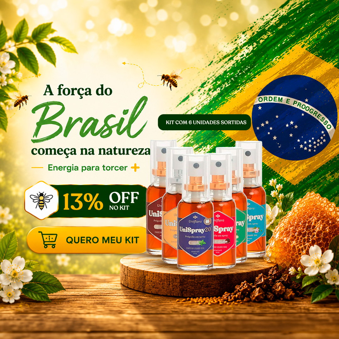 Uniflora Nutracêutica Ltda Facebook ad: Energia para torcer mais