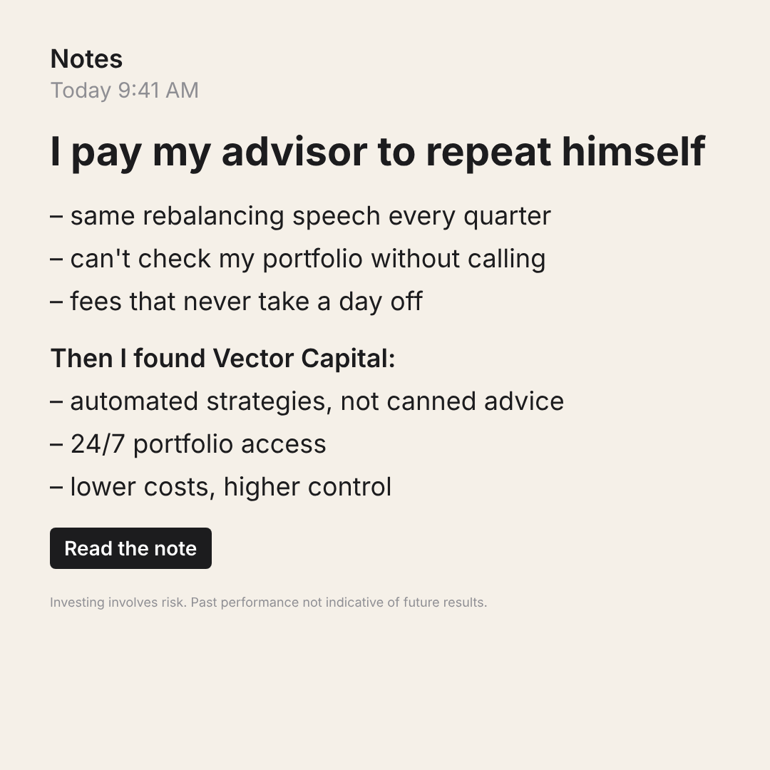 Vector Capital  Facebook ad