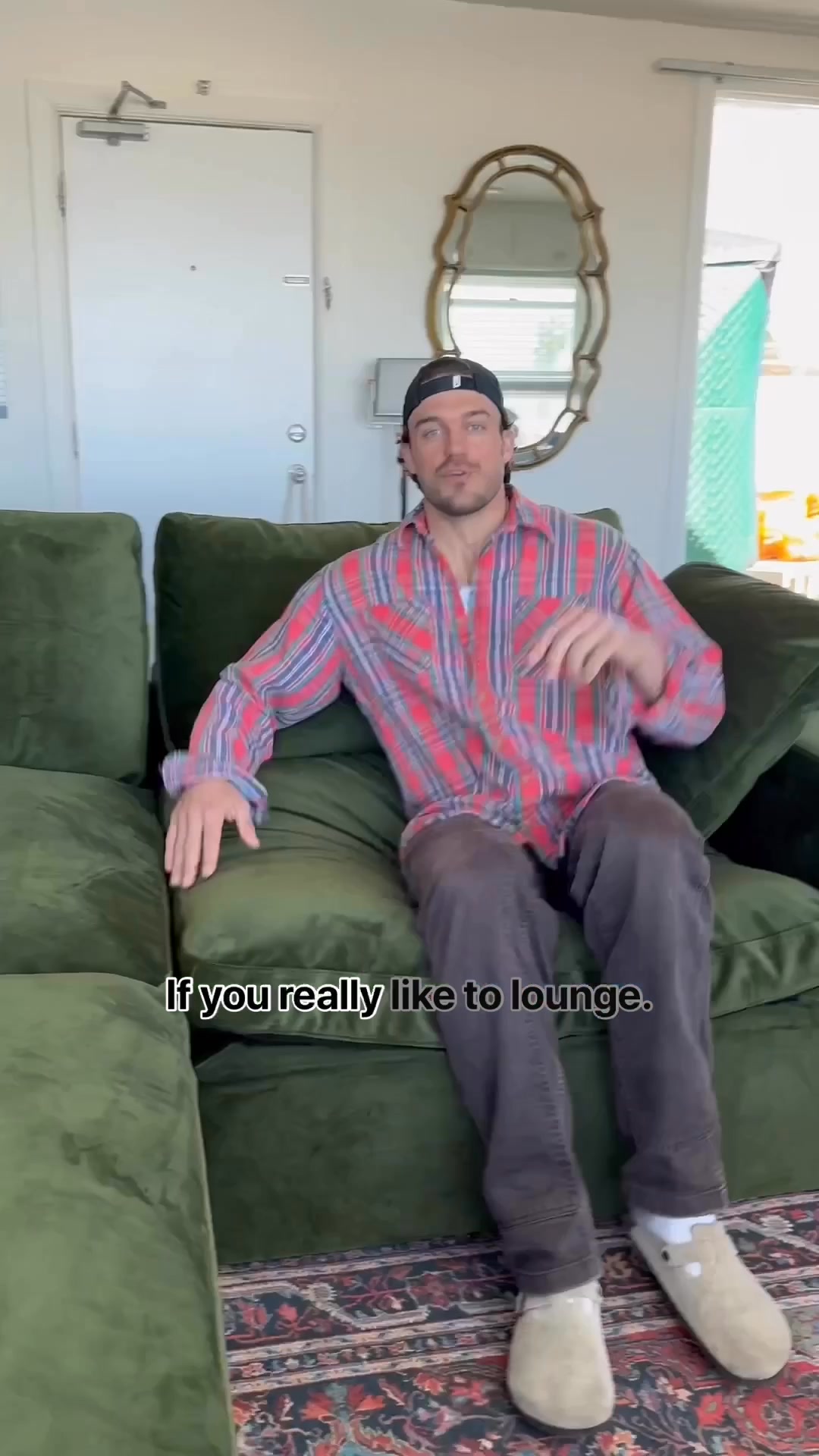 �BEN SMITH� Facebook ad: Found my new favorite sofa!