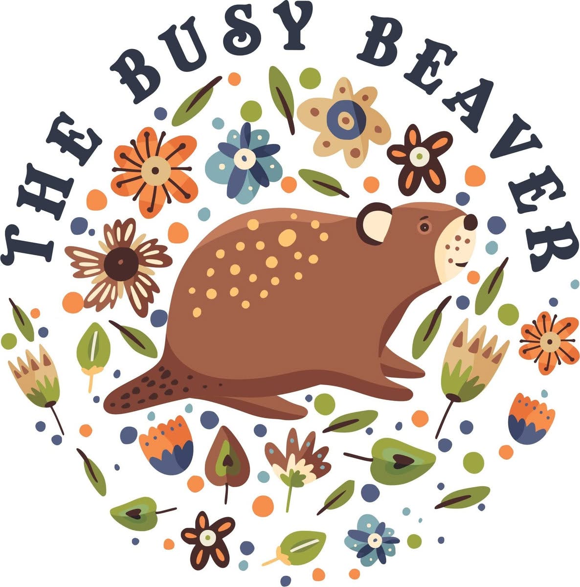 The Busy Beaver Facebook ad: Unique cabochons, beading supplies and more.